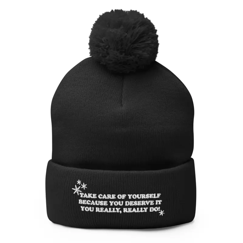 Take Care Holiday - Pom Pom Hat